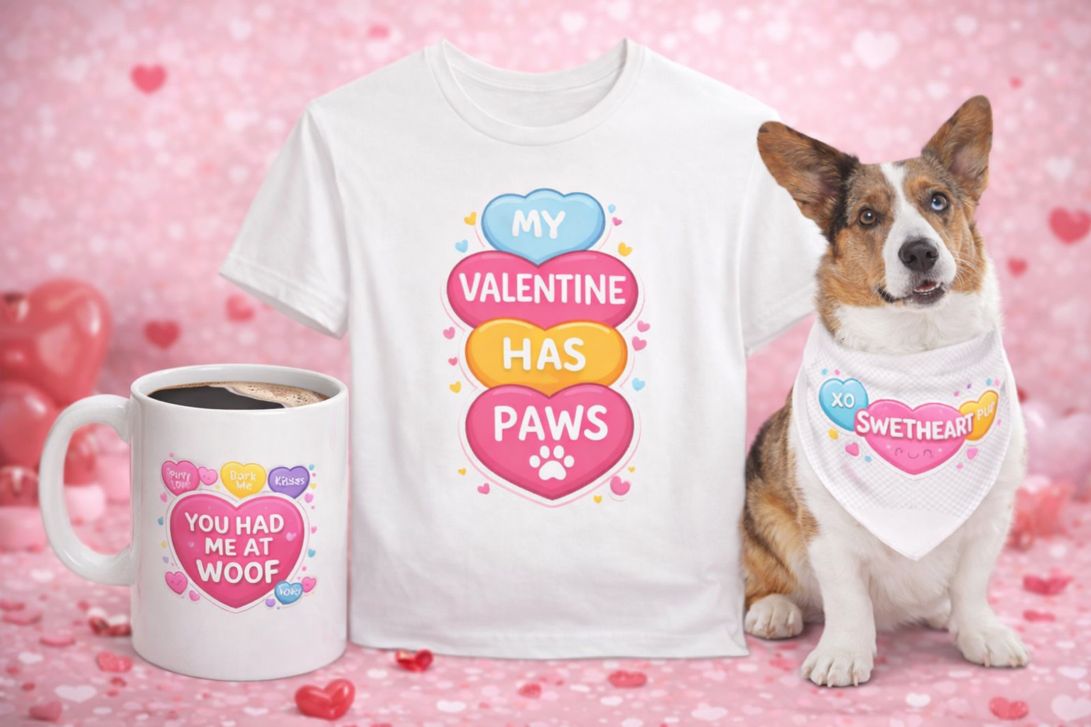 Sweetheart Pup Valentine Bundle